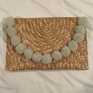 Shiraleah - Fortuna wicker clutch